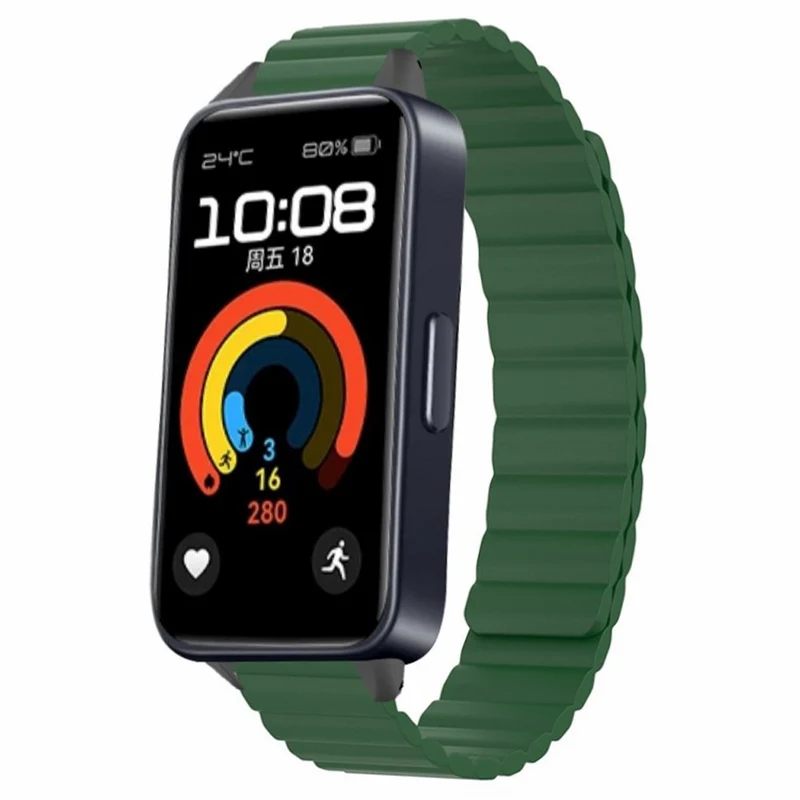 Mega Bequem Huawei Band 9 Silikon Armband