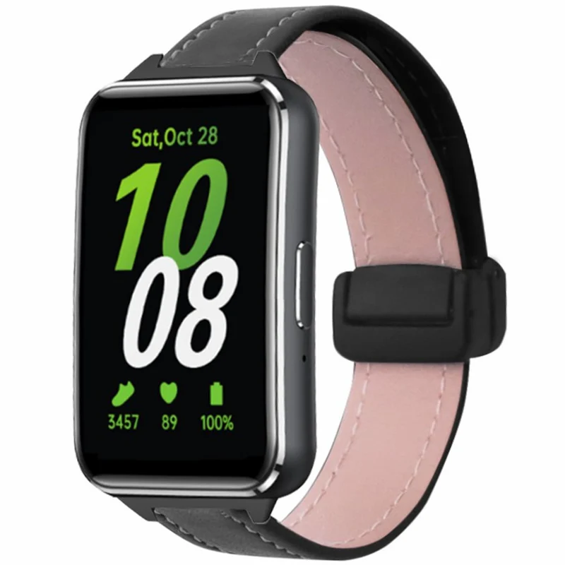 Sehr Cool Samsung Galaxy Fit 3 Echtes Leder Armband