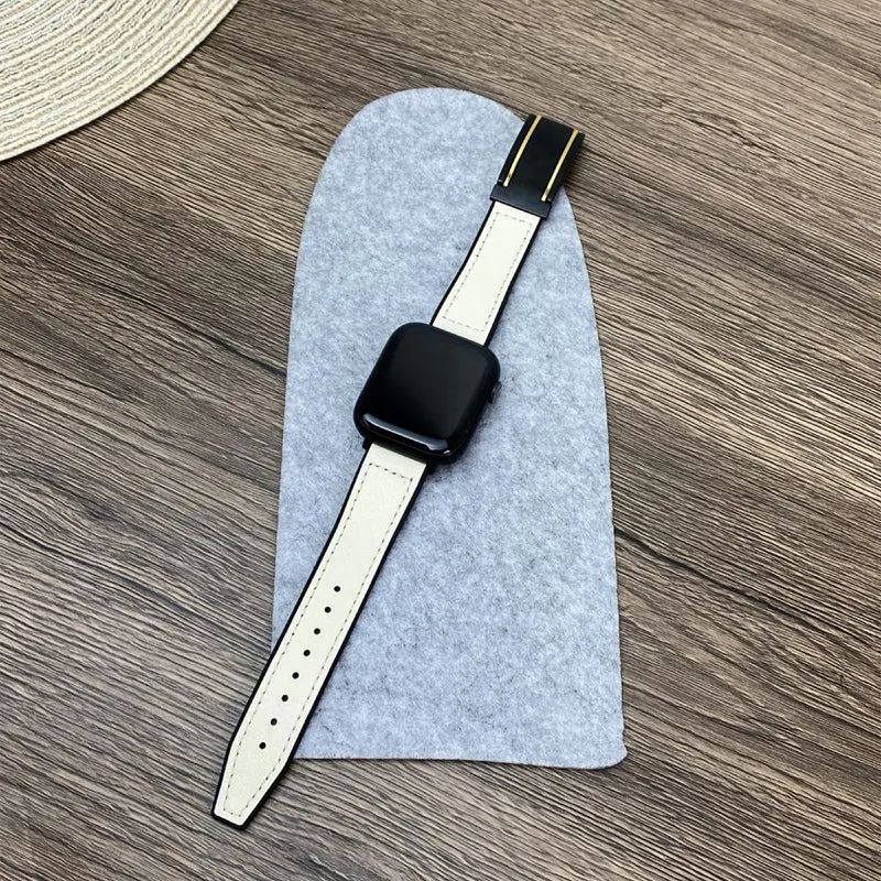 Unglaublich Sympathisch Apple Smartwatch Echtes Leder Universell Armband