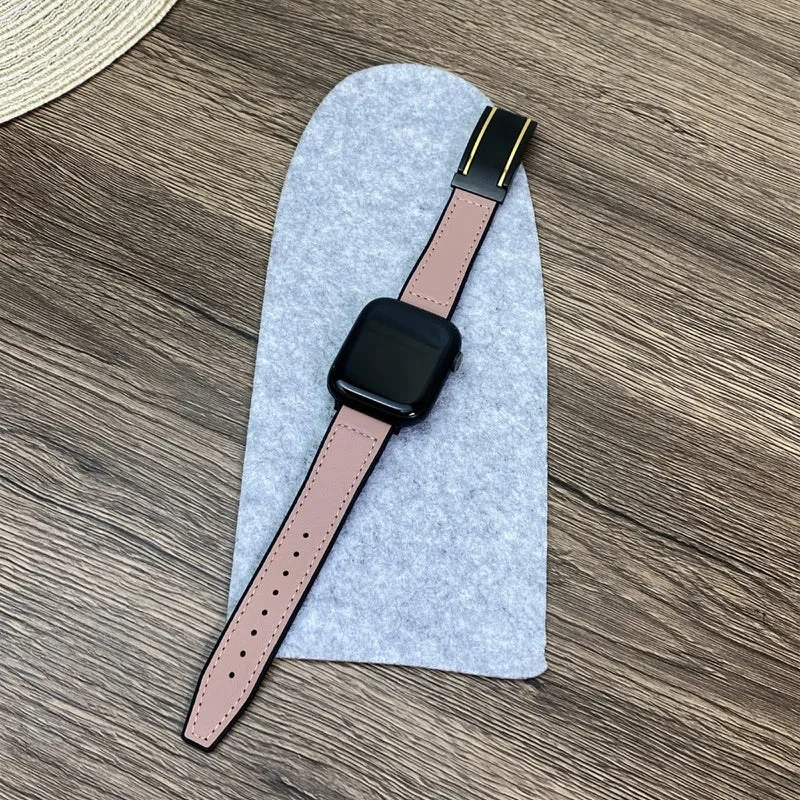 Unglaublich Sympathisch Apple Smartwatch Echtes Leder Universell Armband