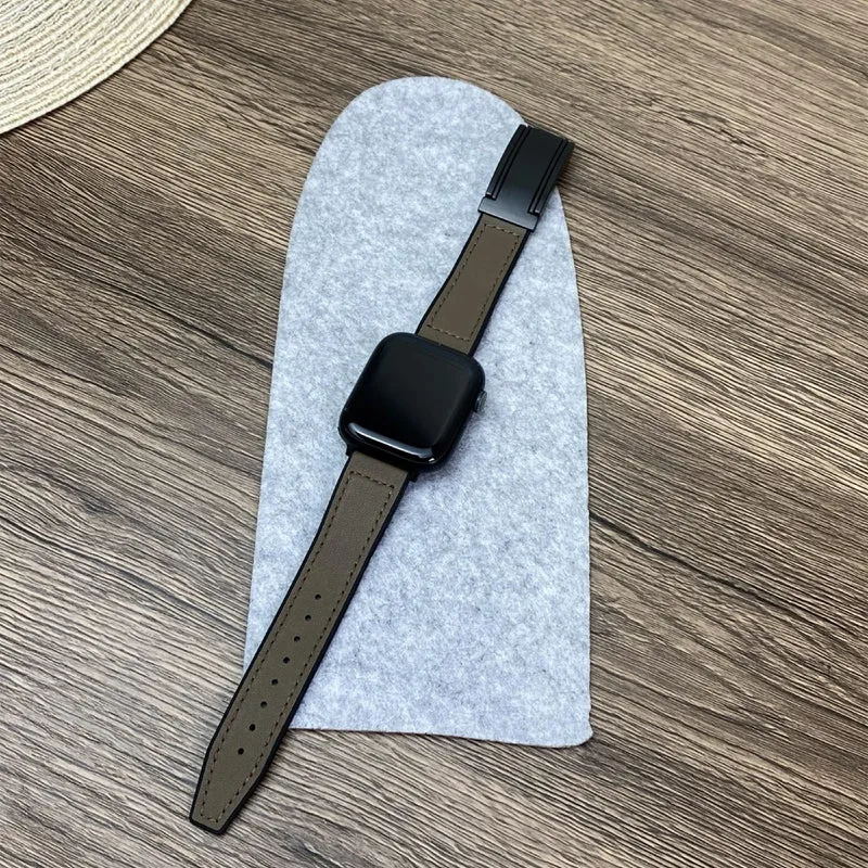 Unglaublich Sympathisch Apple Smartwatch Echtes Leder Universell Armband