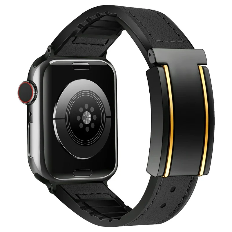 Unglaublich Sympathisch Apple Smartwatch Echtes Leder Universell Armband