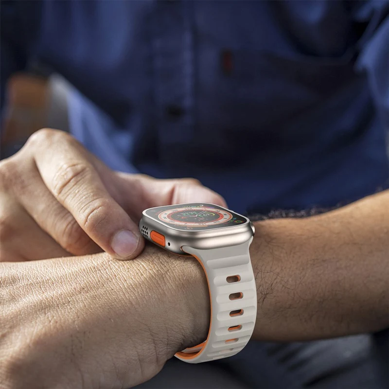 Unglaublich Bequem Apple Smartwatch Silikon Universell Armband