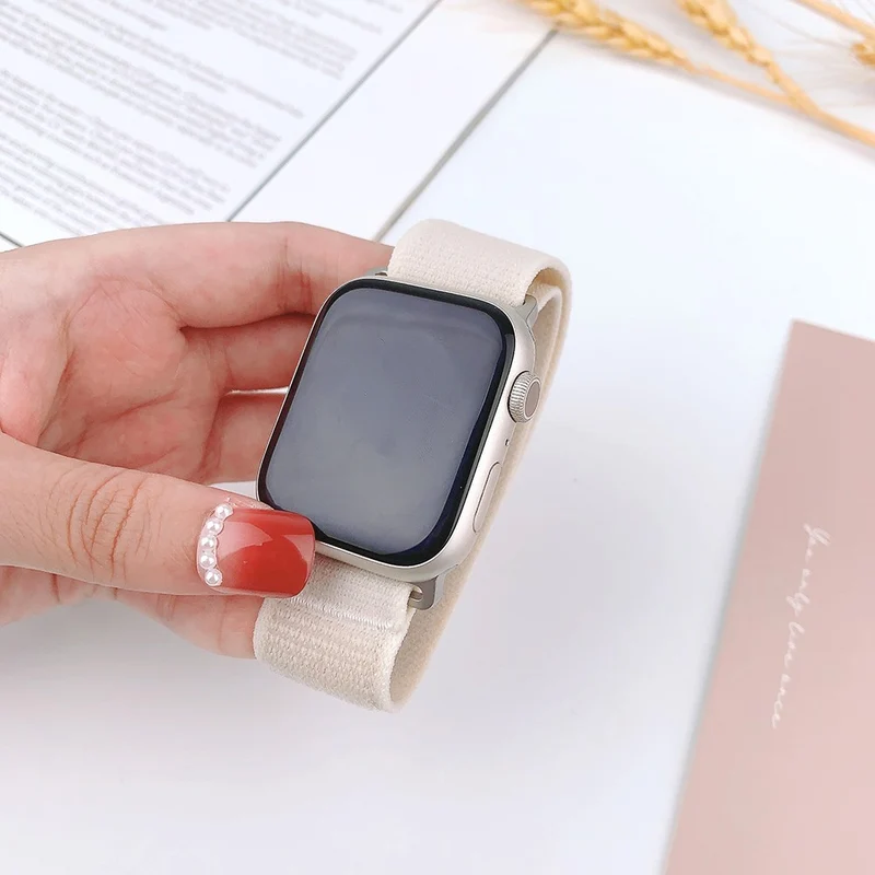 Unglaublich Süß Apple Smartwatch Nylon Universell Armband