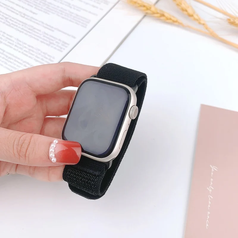 Unglaublich Süß Apple Smartwatch Nylon Universell Armband