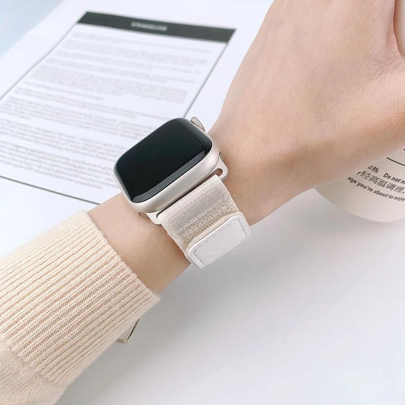 Unglaublich Süß Apple Smartwatch Nylon Universell Armband