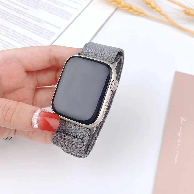 Unglaublich Süß Apple Smartwatch Nylon Universell Armband