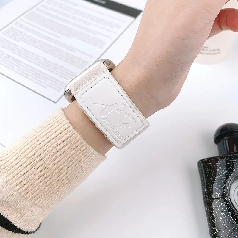 Unglaublich Süß Apple Smartwatch Nylon Universell Armband