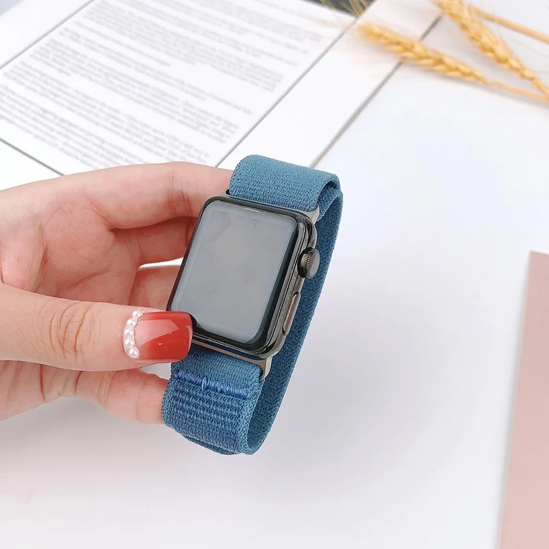 Unglaublich Süß Apple Smartwatch Nylon Universell Armband