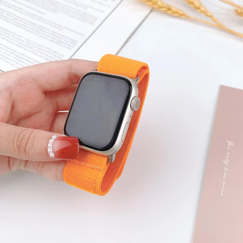 Unglaublich Süß Apple Smartwatch Nylon Universell Armband