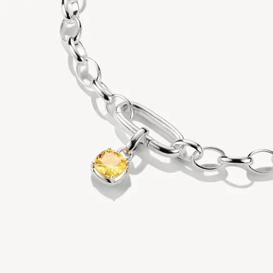 Damen Charm-Anhänger Geburtsstein November Connect Silber - THOMAS SABO Modell: CC1339-051-4