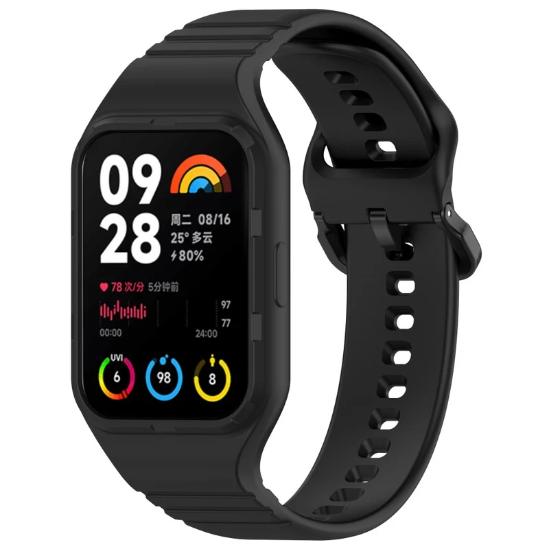 Wirklich Angenehm Xiaomi Smart Band 8 Pro Silikon Armband