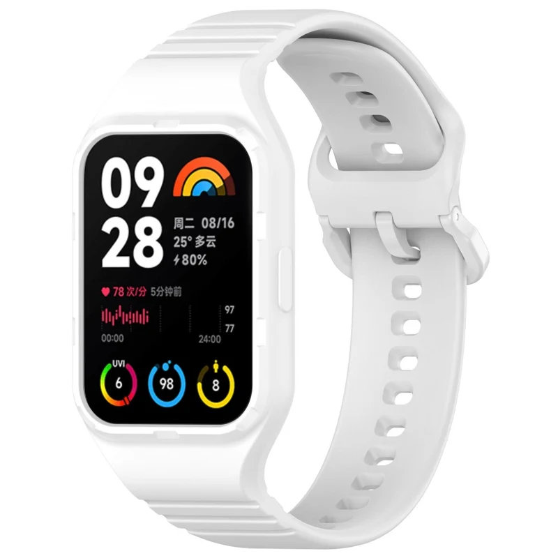 Wirklich Angenehm Xiaomi Smart Band 8 Pro Silikon Armband