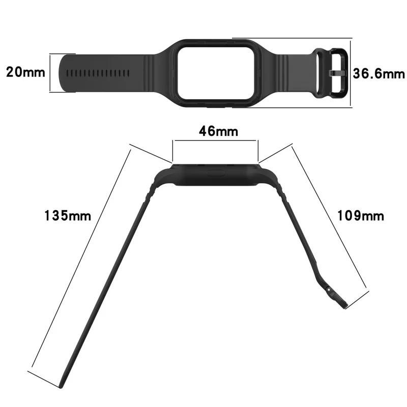 Wirklich Angenehm Xiaomi Smart Band 8 Pro Silikon Armband