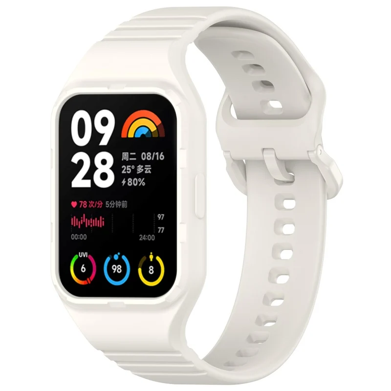 Wirklich Angenehm Xiaomi Smart Band 8 Pro Silikon Armband