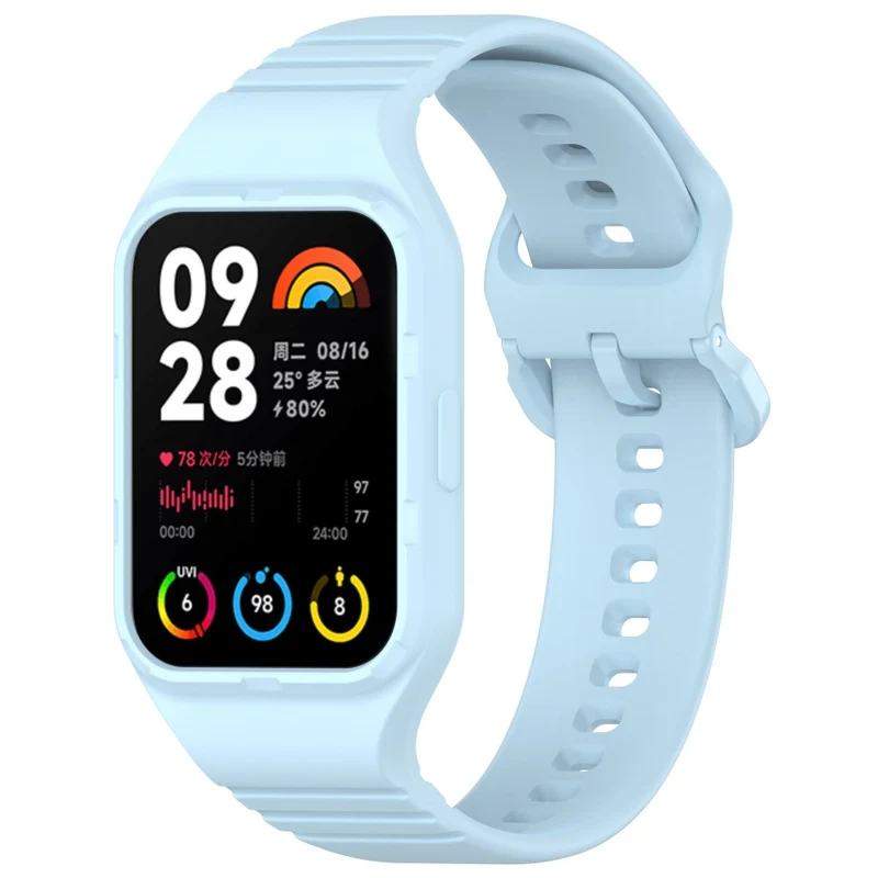 Wirklich Angenehm Xiaomi Smart Band 8 Pro Silikon Armband