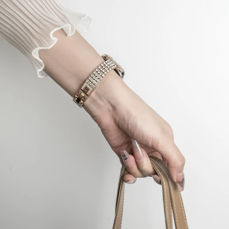 Sehr Robust Apple Smartwatch Strass Universell Armband