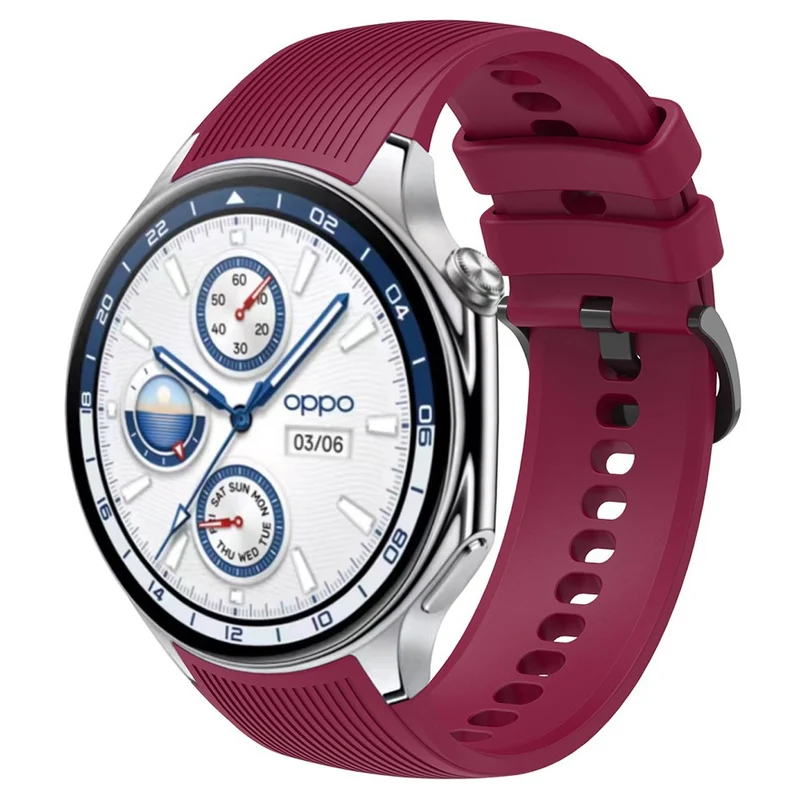 Sehr Angenehm Oppo Watch X Silikon Armband