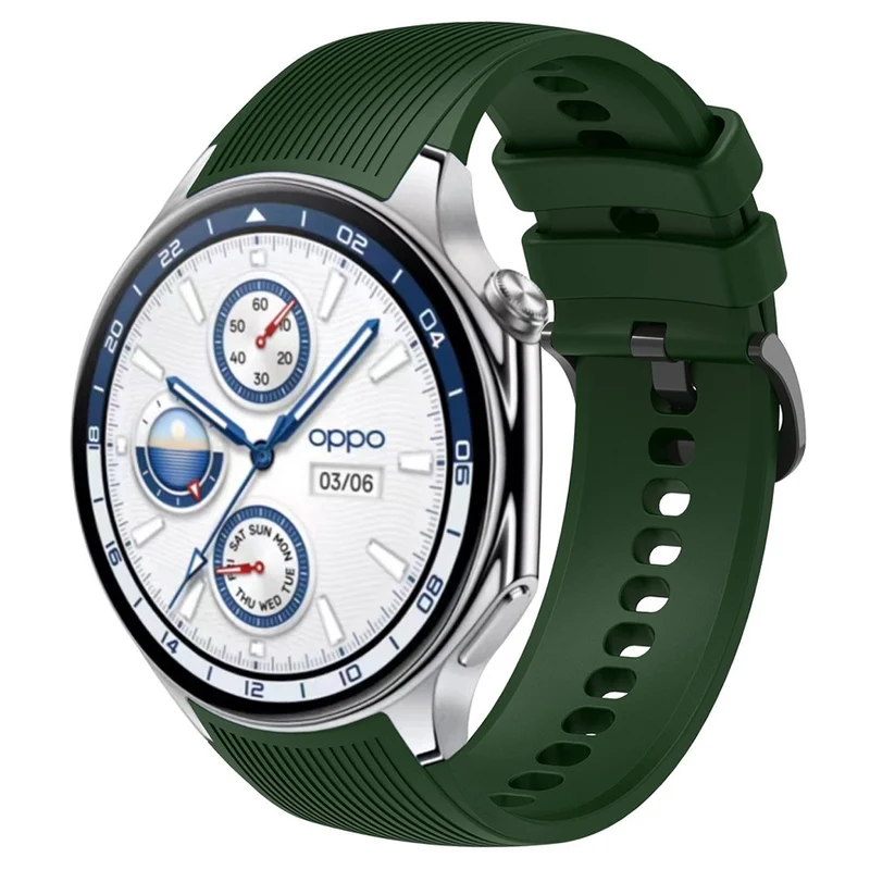 Sehr Angenehm Oppo Watch X Silikon Armband