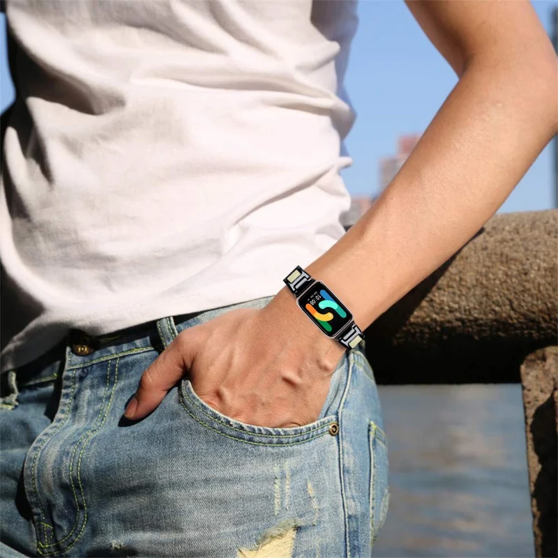 Absolut Ordentlich Samsung Galaxy Fit 3 Metall Armband