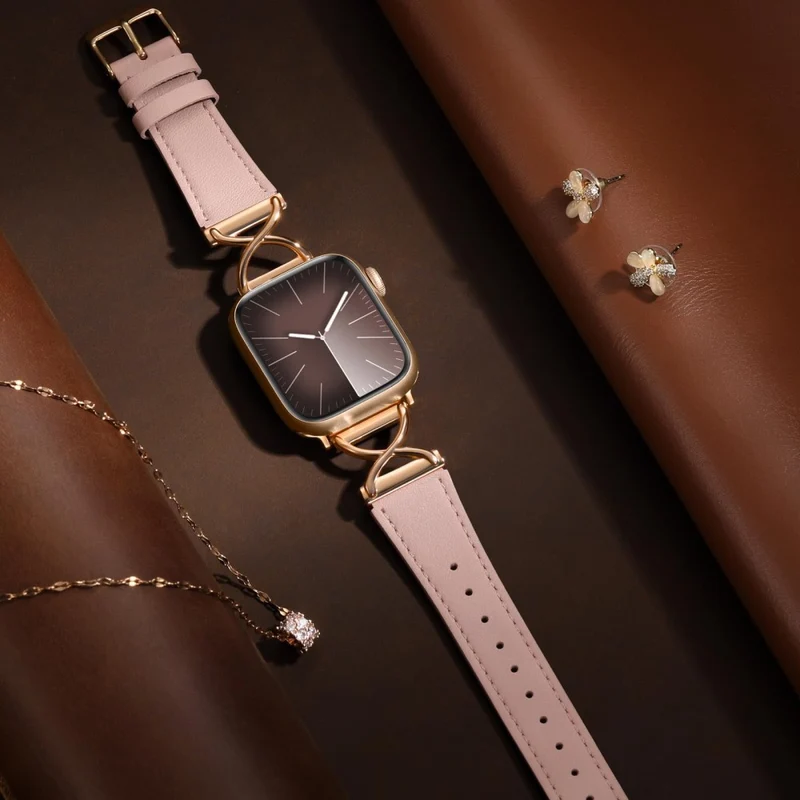 Großartig Apple Smartwatch Echtes Leder Universell Armband