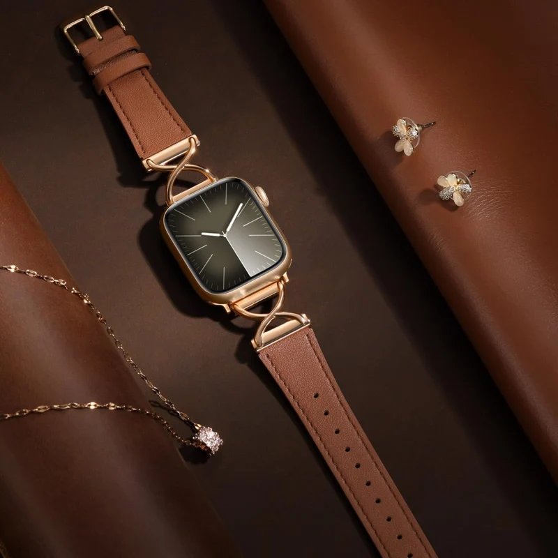 Großartig Apple Smartwatch Echtes Leder Universell Armband