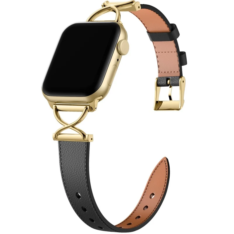 Super Zuverlässig Apple Smartwatch Echtes Leder Universell Armband