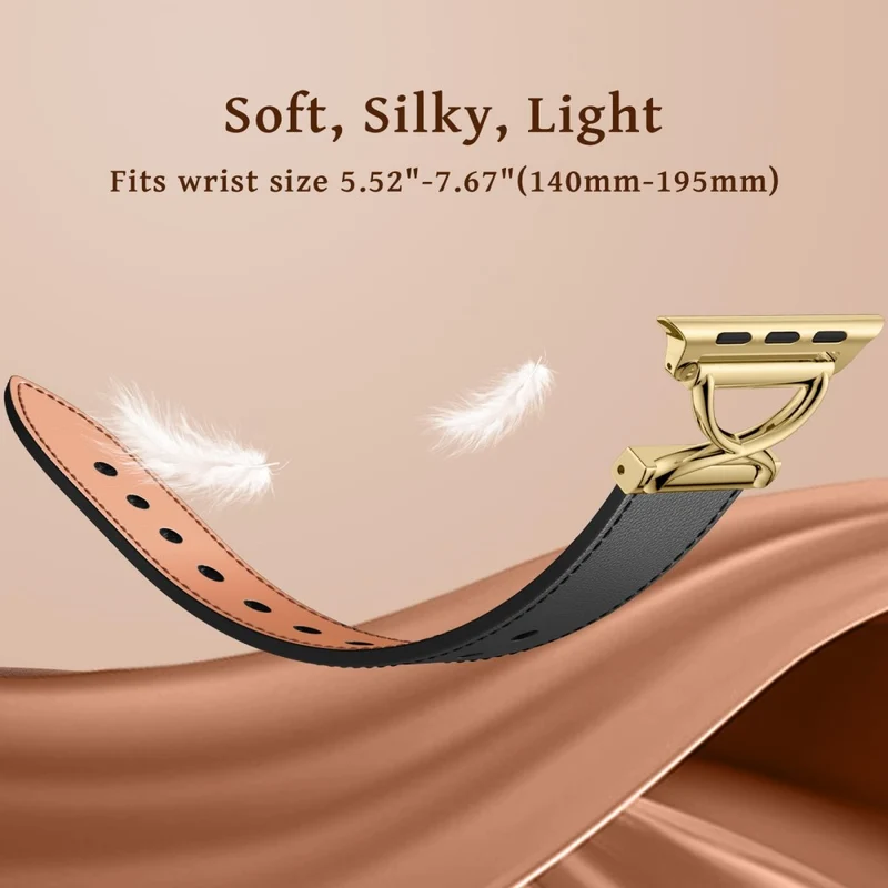 Super Zuverlässig Apple Smartwatch Echtes Leder Universell Armband