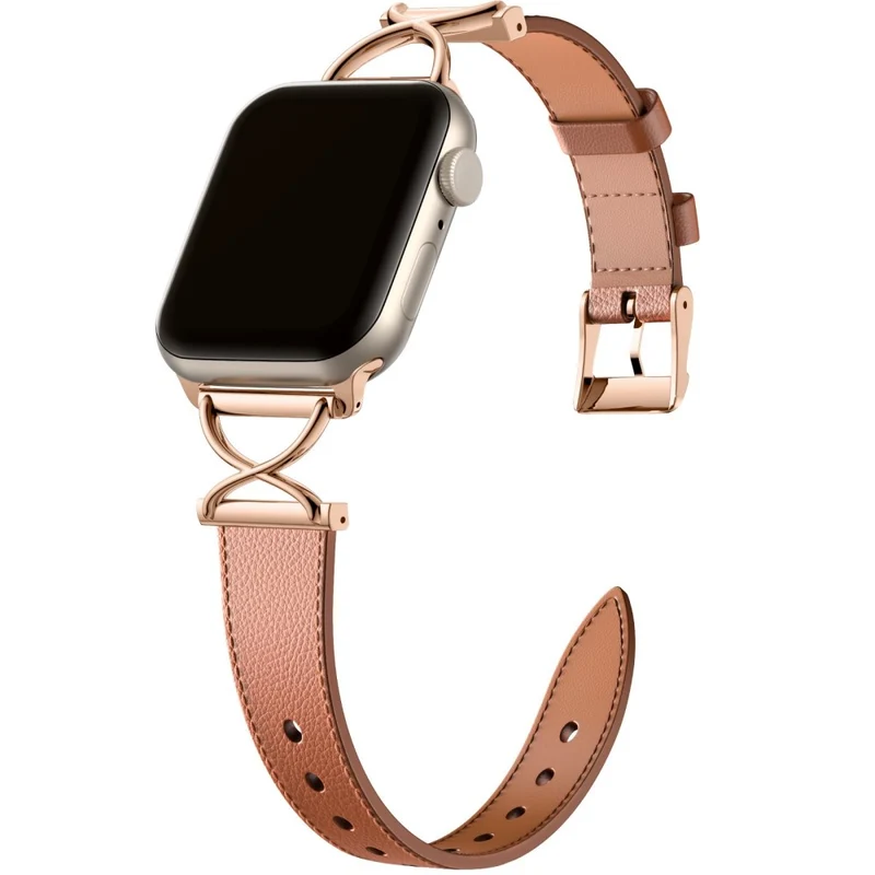 Super Zuverlässig Apple Smartwatch Echtes Leder Universell Armband