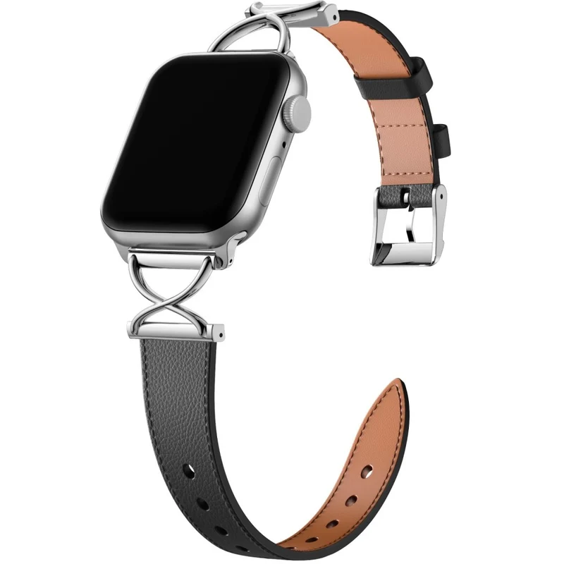 Absolut Modisch Apple Smartwatch Echtes Leder Universell Armband