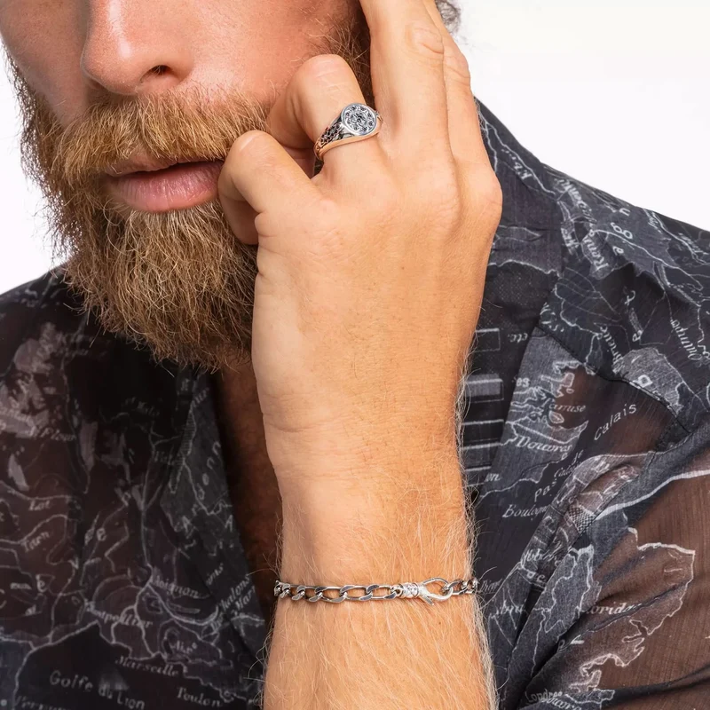 Armband Glieder silber