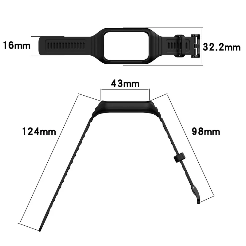 Megasüß Honor Band 9 Silikon Armband