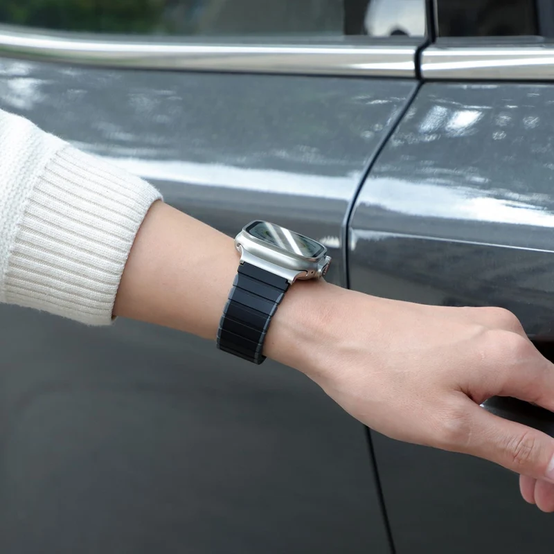 Mega Bequem Apple Smartwatch Silikon Universell Armband
