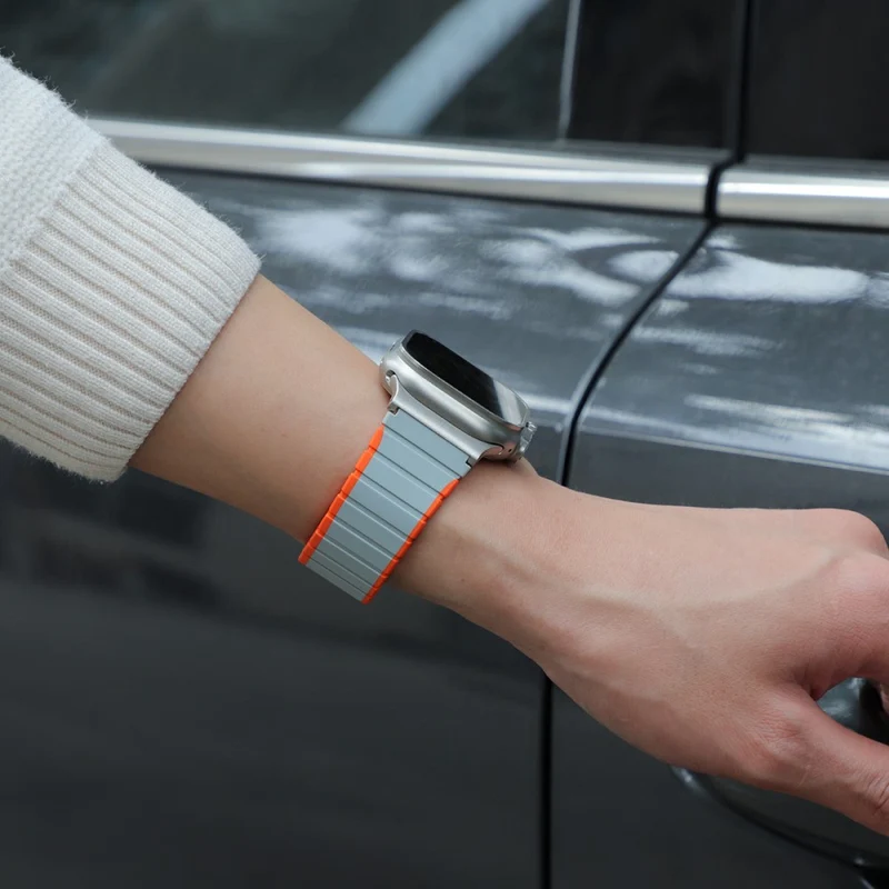 Mega Bequem Apple Smartwatch Silikon Universell Armband