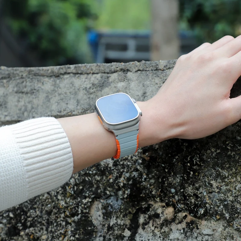 Mega Bequem Apple Smartwatch Silikon Universell Armband