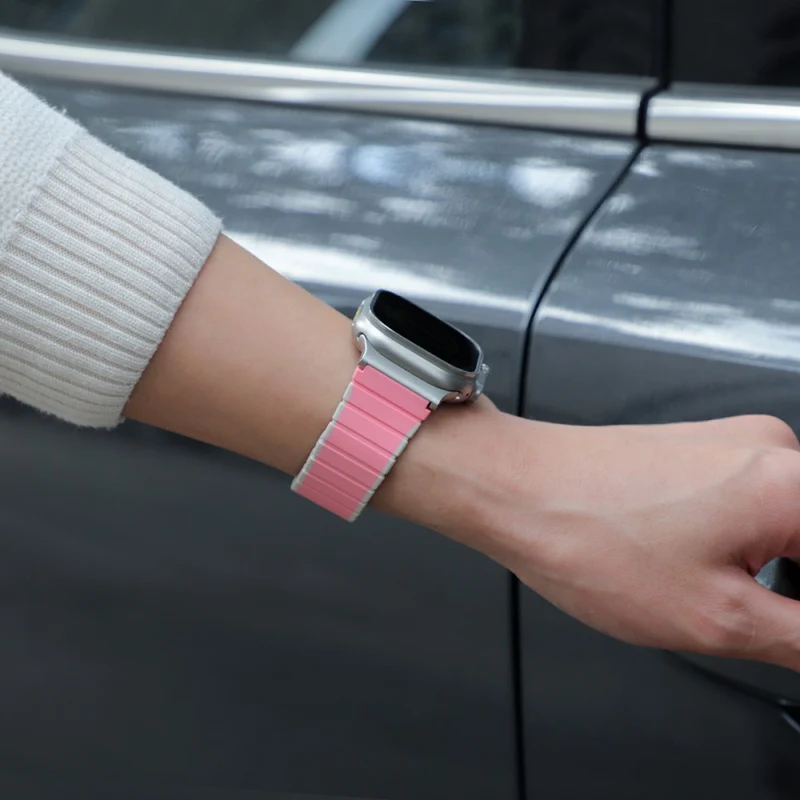 Mega Bequem Apple Smartwatch Silikon Universell Armband