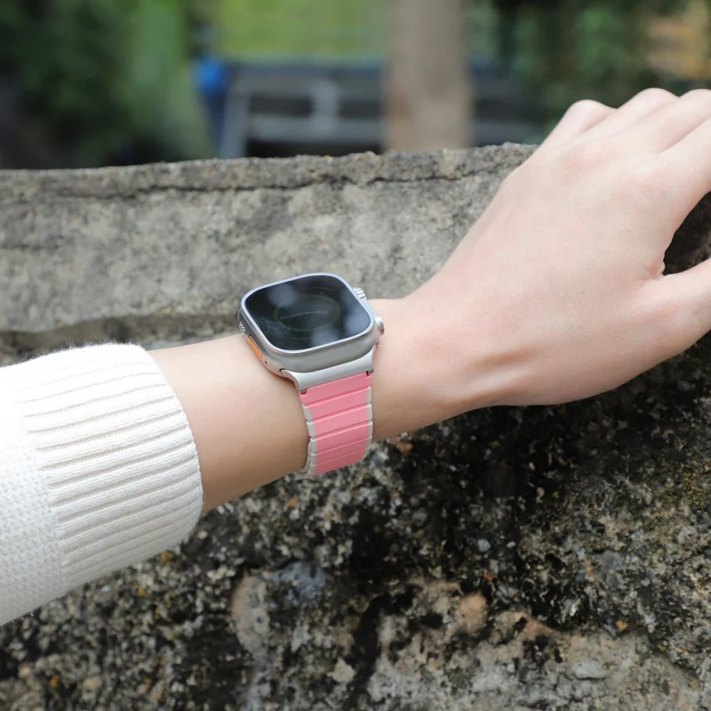 Mega Bequem Apple Smartwatch Silikon Universell Armband