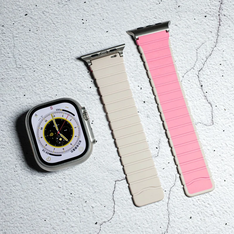 Mega Bequem Apple Smartwatch Silikon Universell Armband