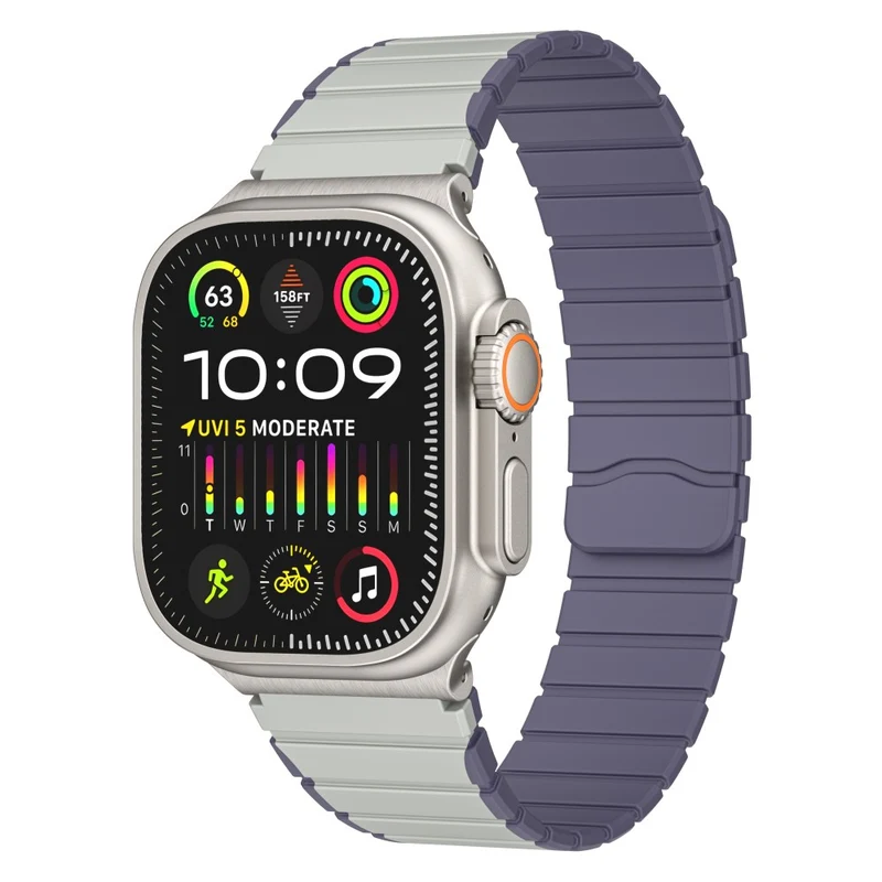 Mega Bequem Apple Smartwatch Silikon Universell Armband