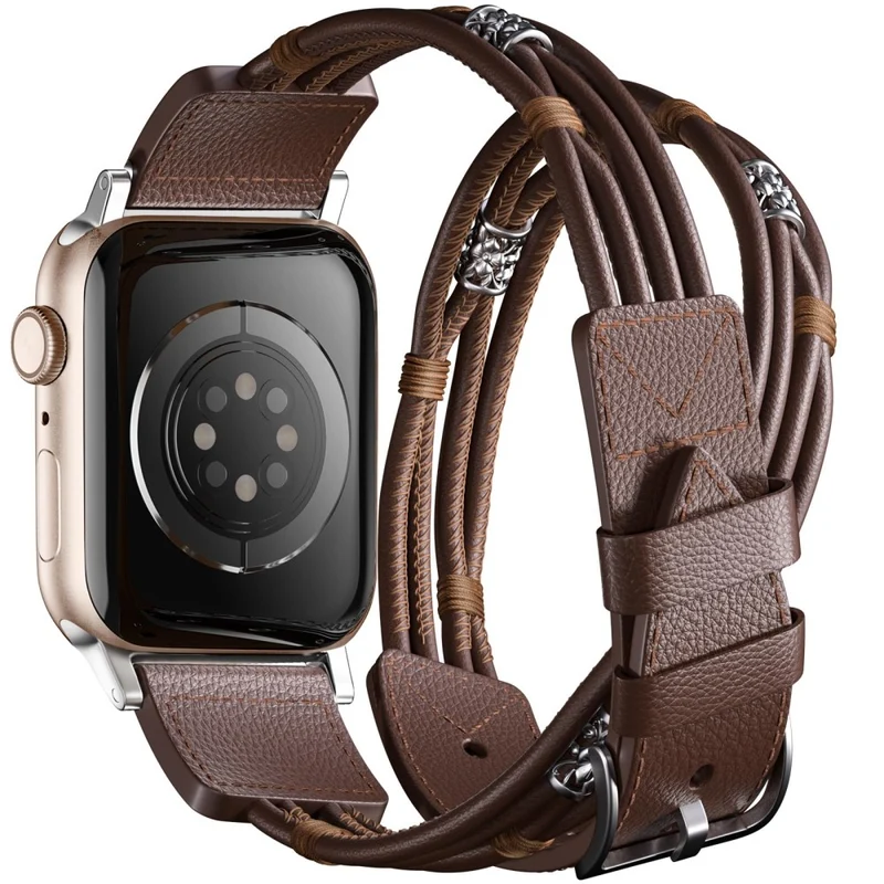 Absolut Robust Apple Smartwatch Echtes Leder Universell Armband