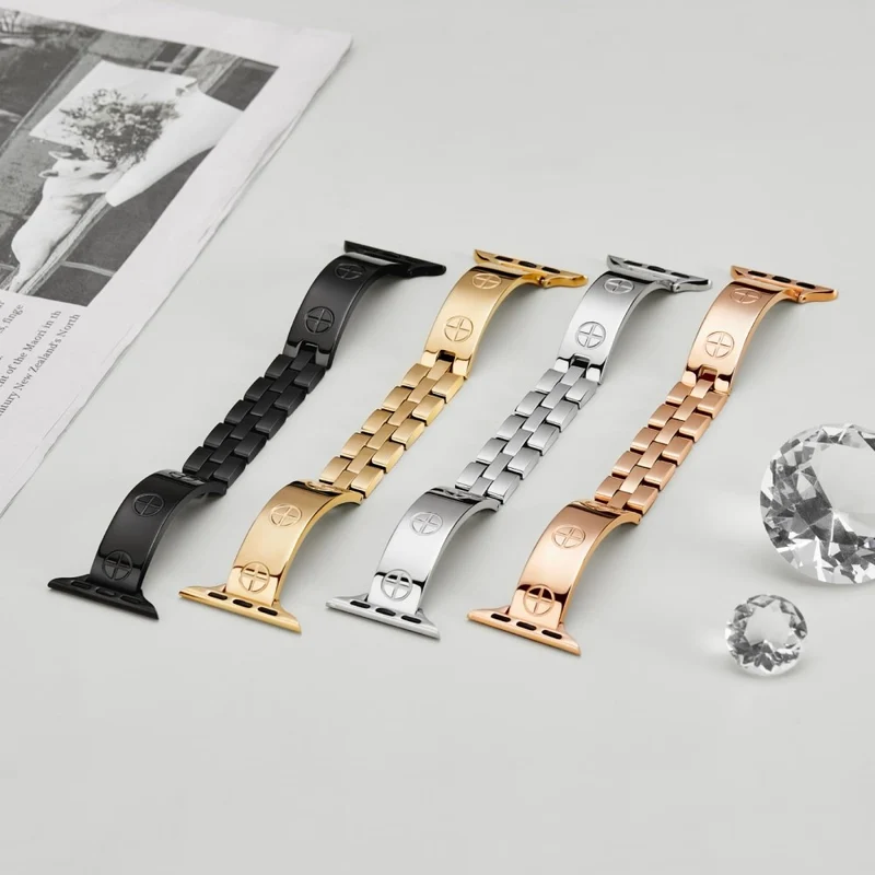 Schön Apple Smartwatch Metall Universell Armband