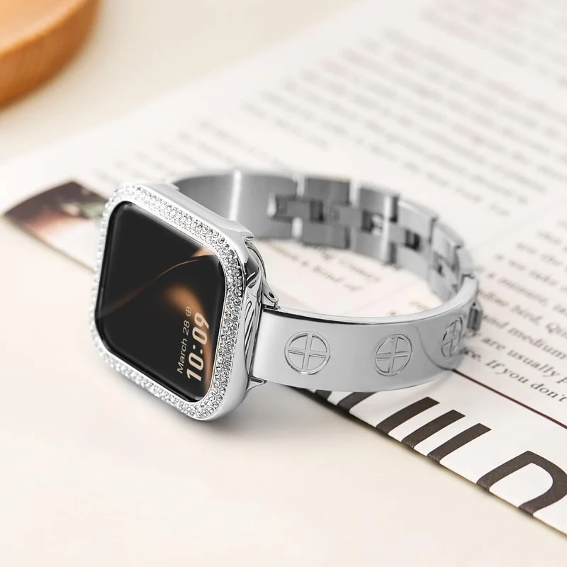 Schön Apple Smartwatch Metall Universell Armband