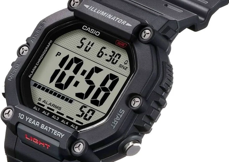 Casio Collection AE-1600H-1AVEF Herrenuhr • 10 Jahre Batterie • Weltzeit