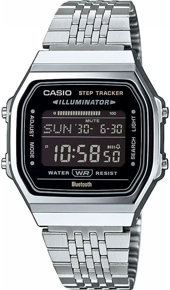 Casio Vintage ABL-100WE-1BEF Uhr • Bluetooth • Schrittzähler