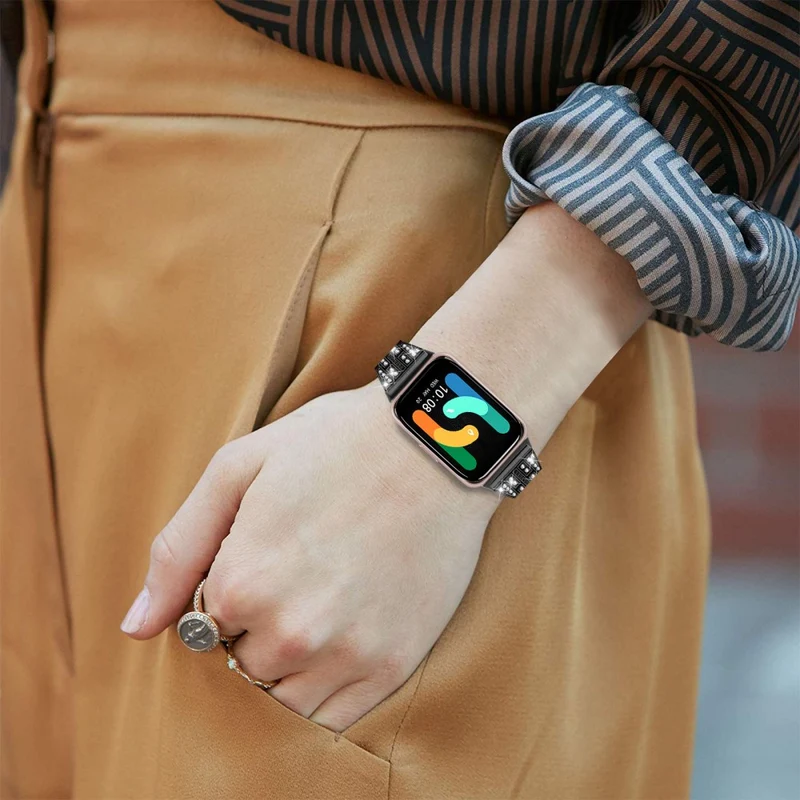 Bemerkenswert Elegant Samsung Galaxy Fit 3 Strass Armband
