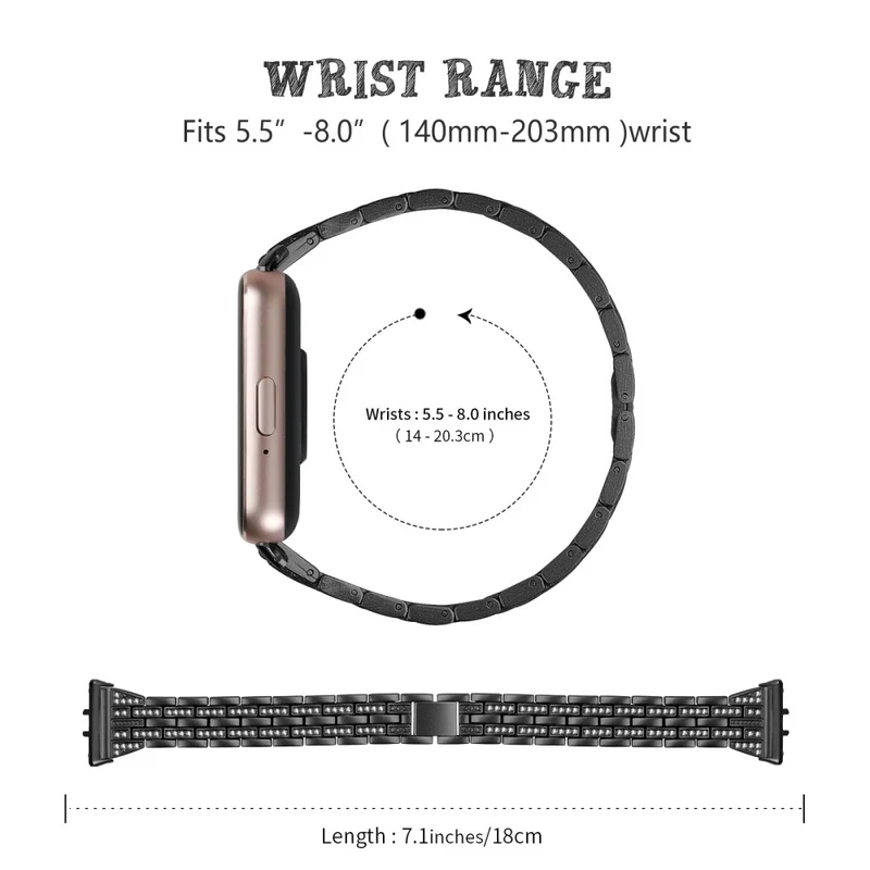 Bemerkenswert Elegant Samsung Galaxy Fit 3 Strass Armband