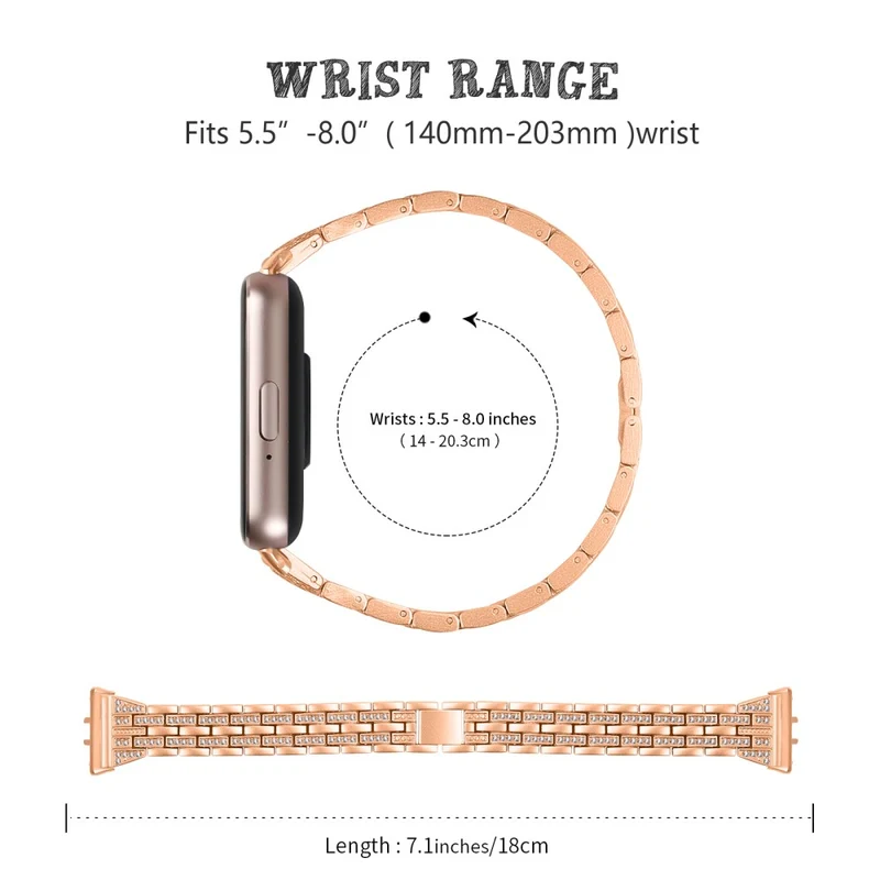 Bemerkenswert Elegant Samsung Galaxy Fit 3 Strass Armband