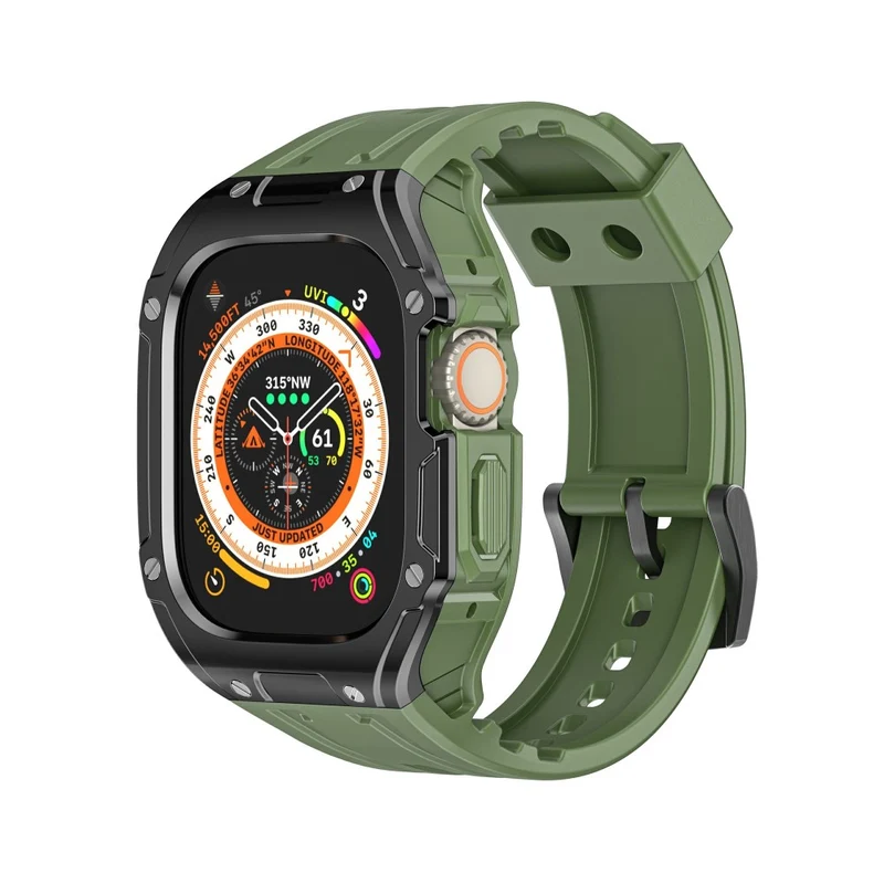 Super Angenehm Apple Watch Ultra / Apple Watch Ultra 2 Silikon Universell Armband