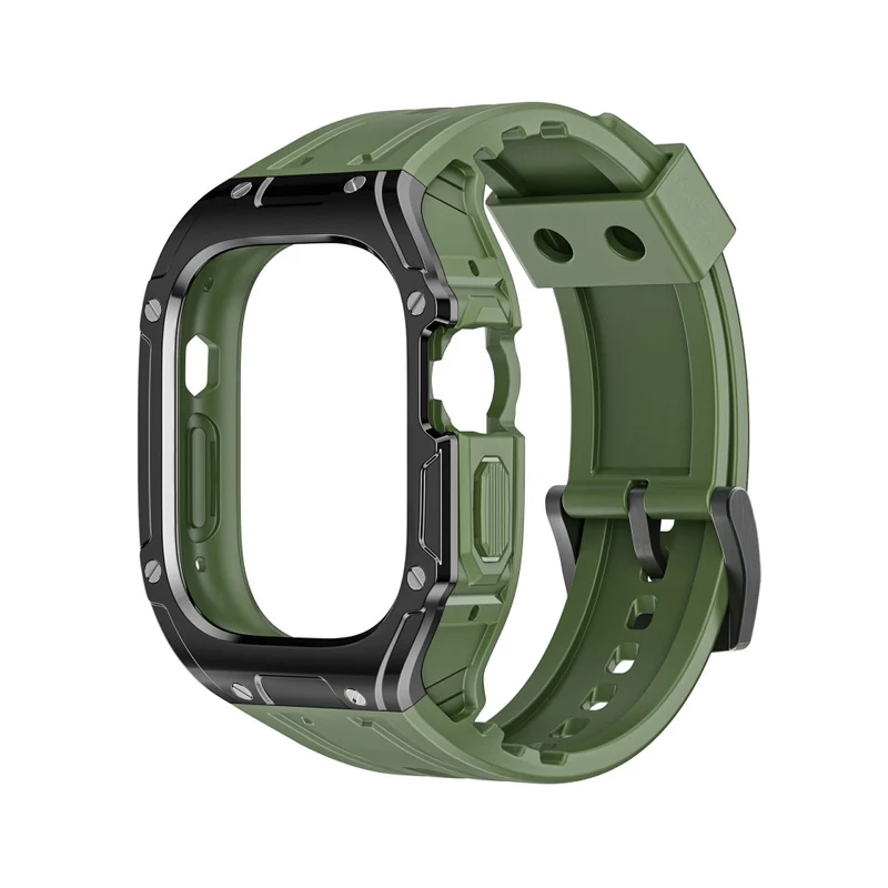 Super Angenehm Apple Watch Ultra / Apple Watch Ultra 2 Silikon Universell Armband