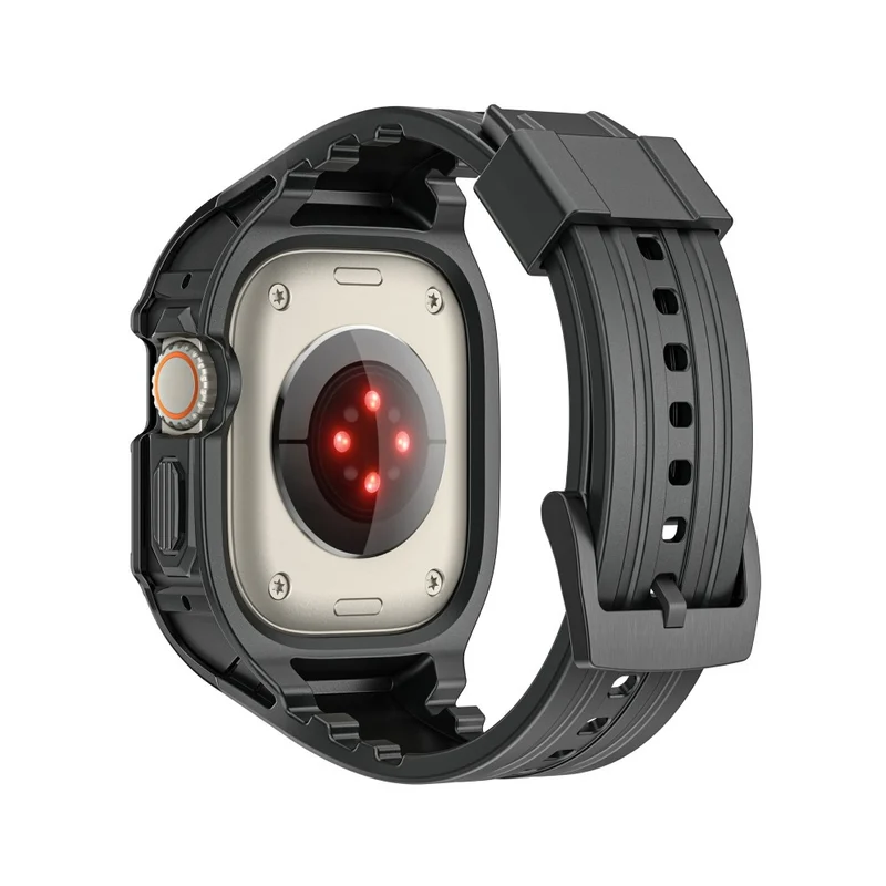 Super Angenehm Apple Watch Ultra / Apple Watch Ultra 2 Silikon Universell Armband